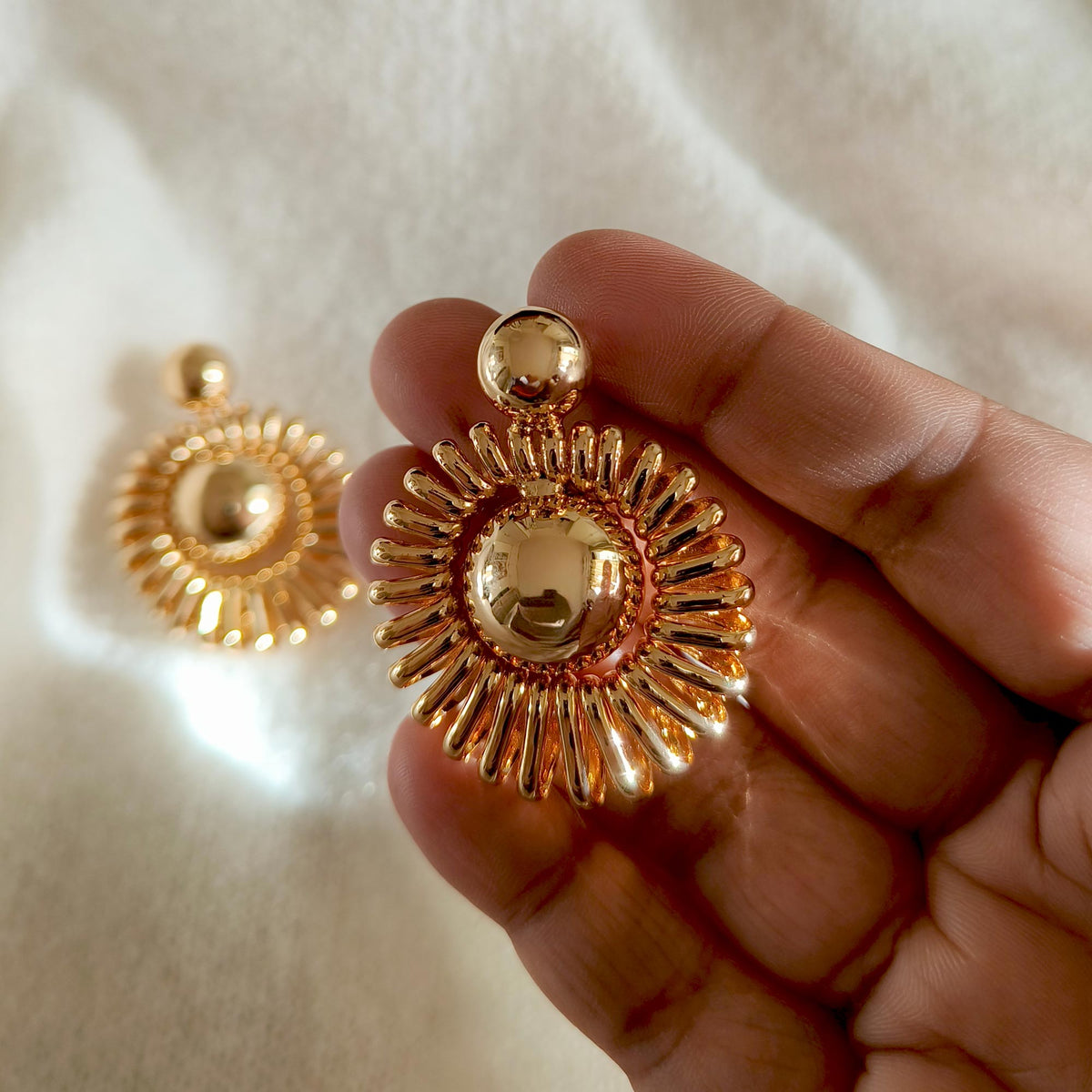 Golden Destiny Danglers