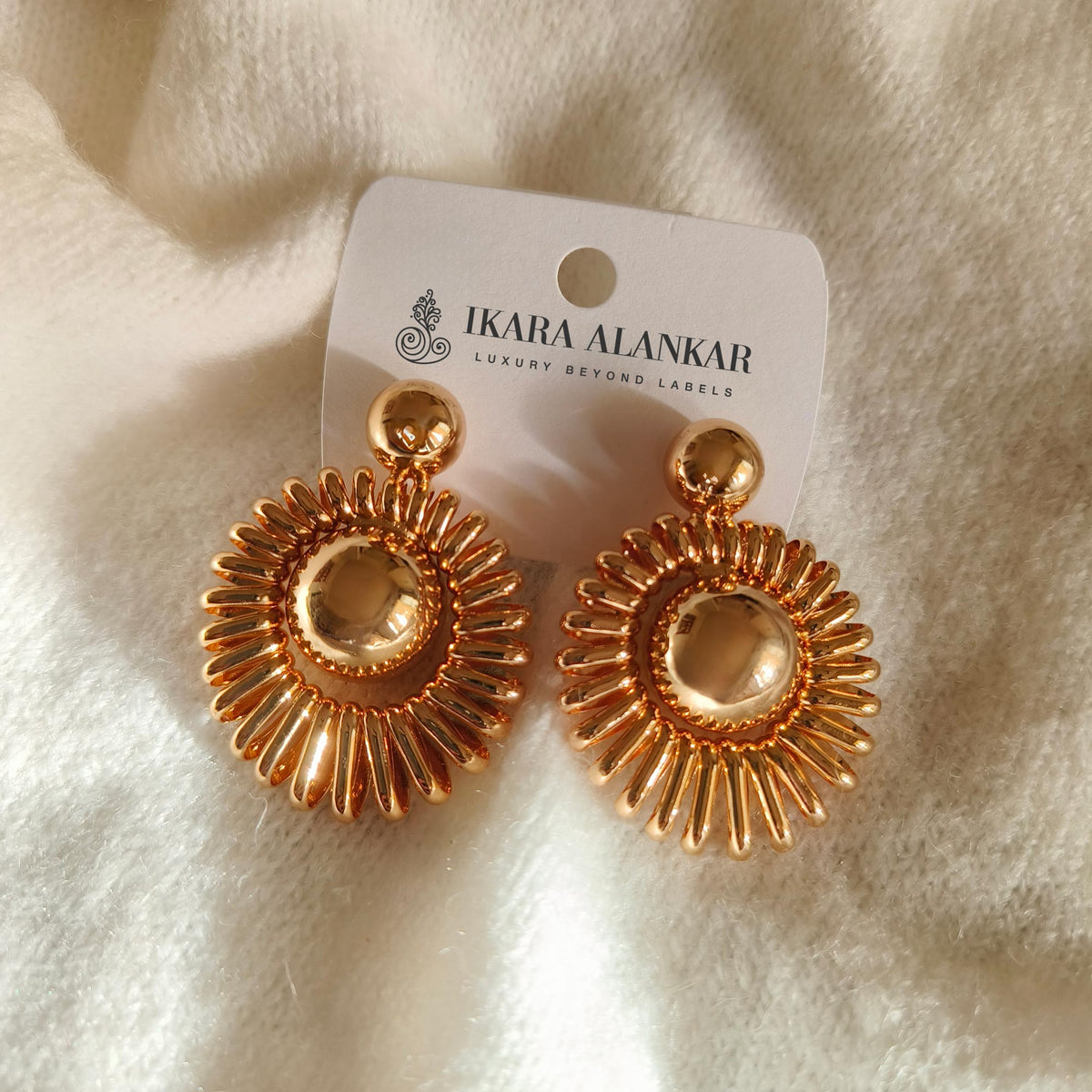 Golden Destiny Danglers