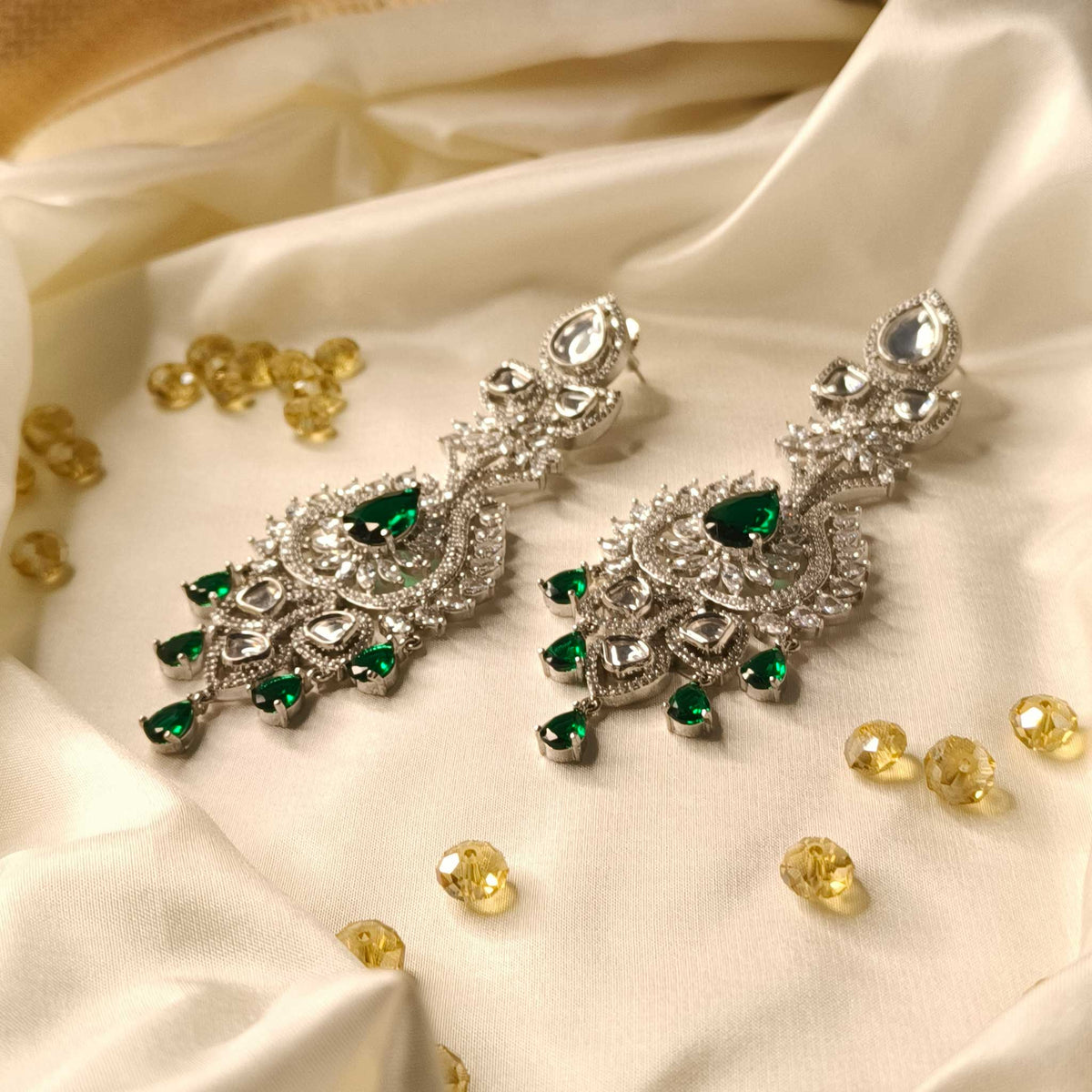 Emerald Clementine Danglers