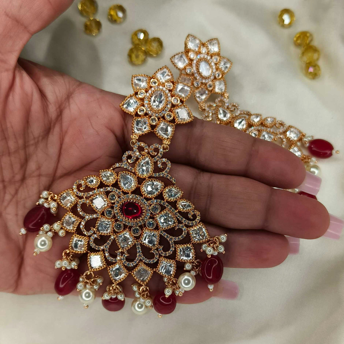 Kumkum Sitara Chandelier