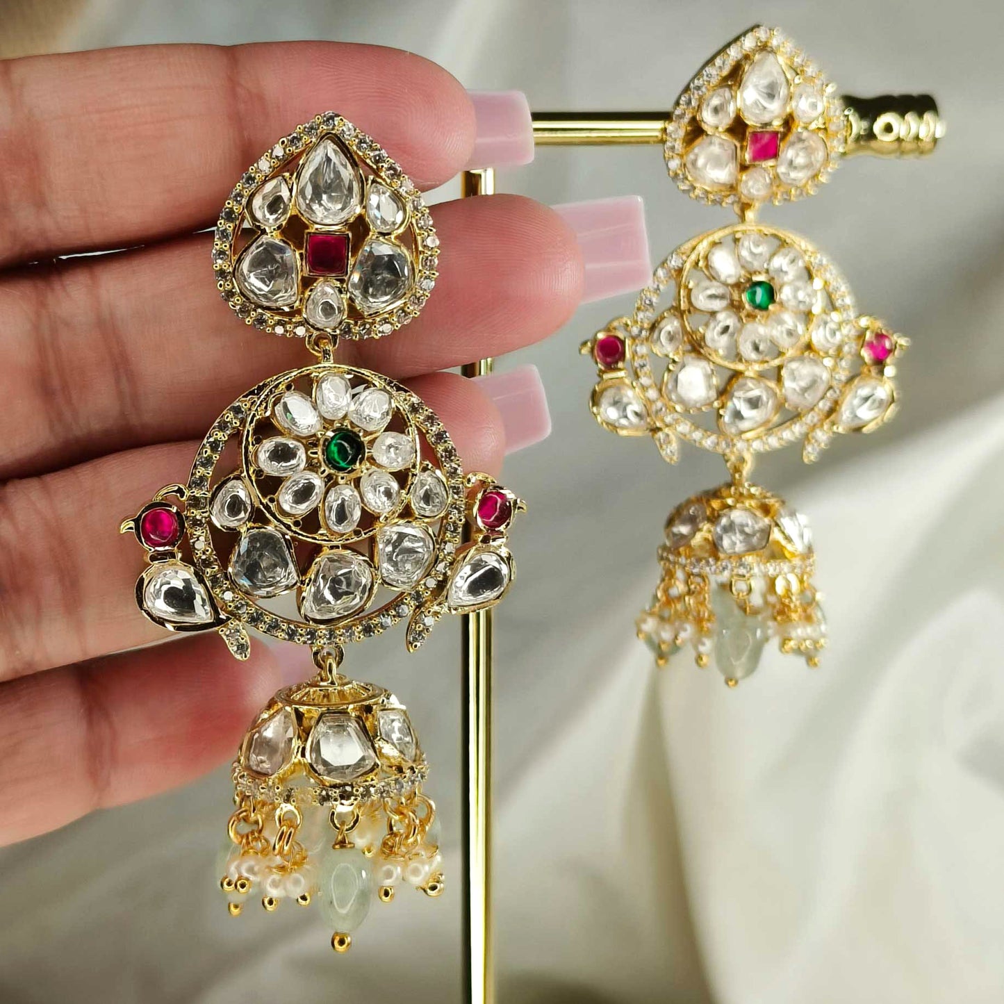 Bulbul Bahaar White Danglers