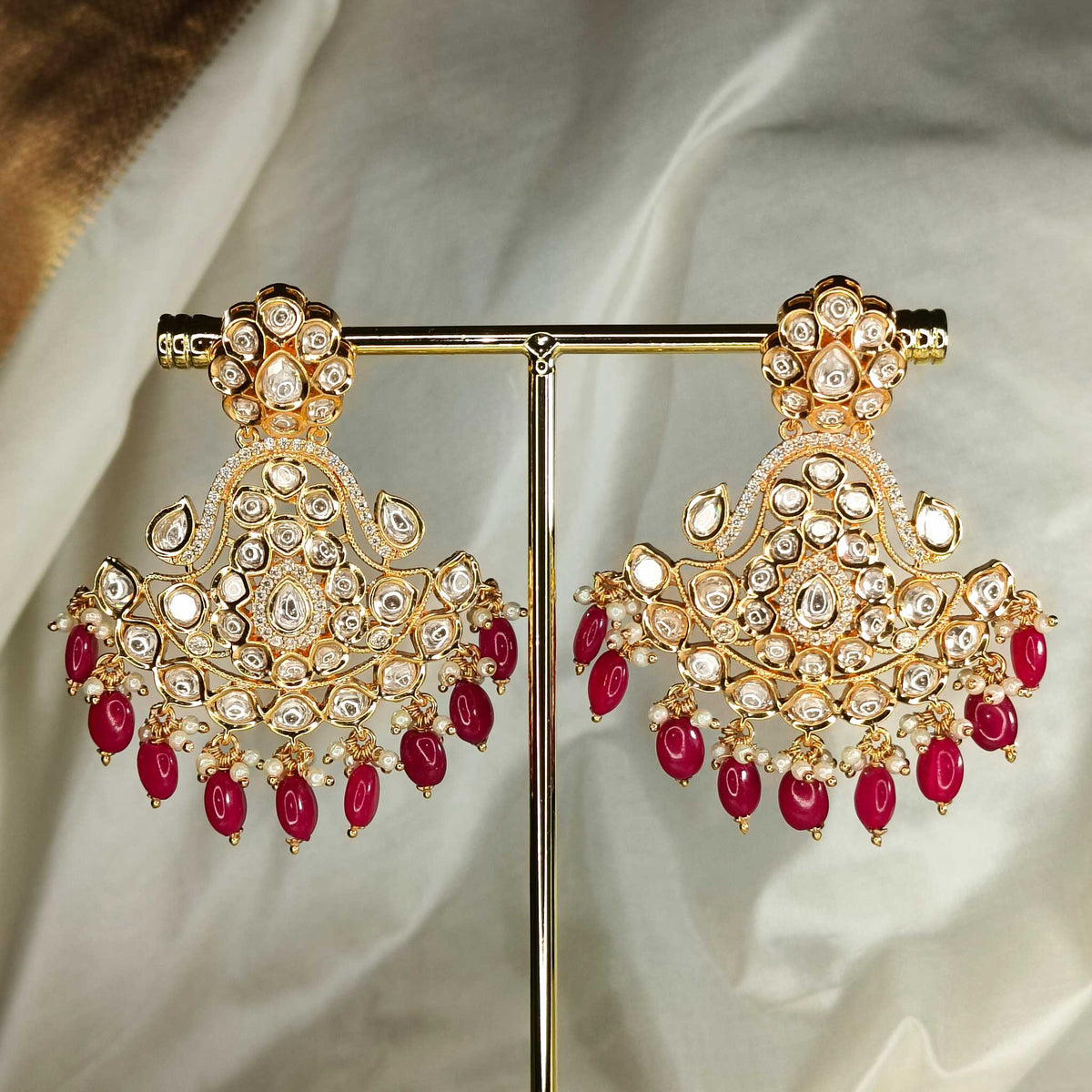 Uttara Ruby Chandbali