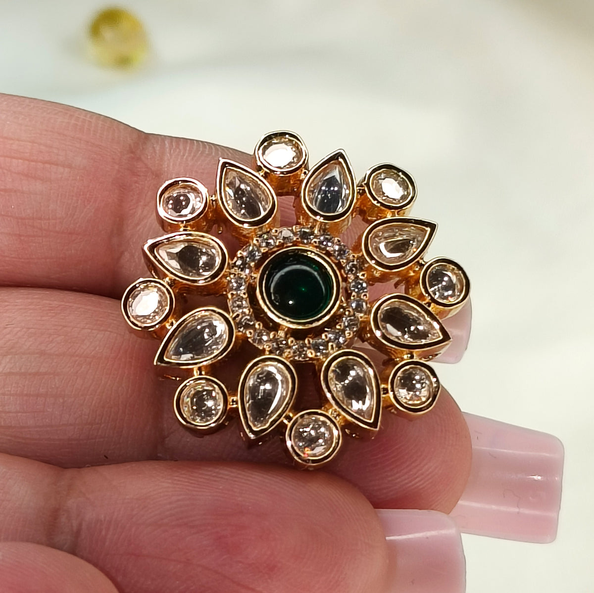 Kunti Emerald Tops