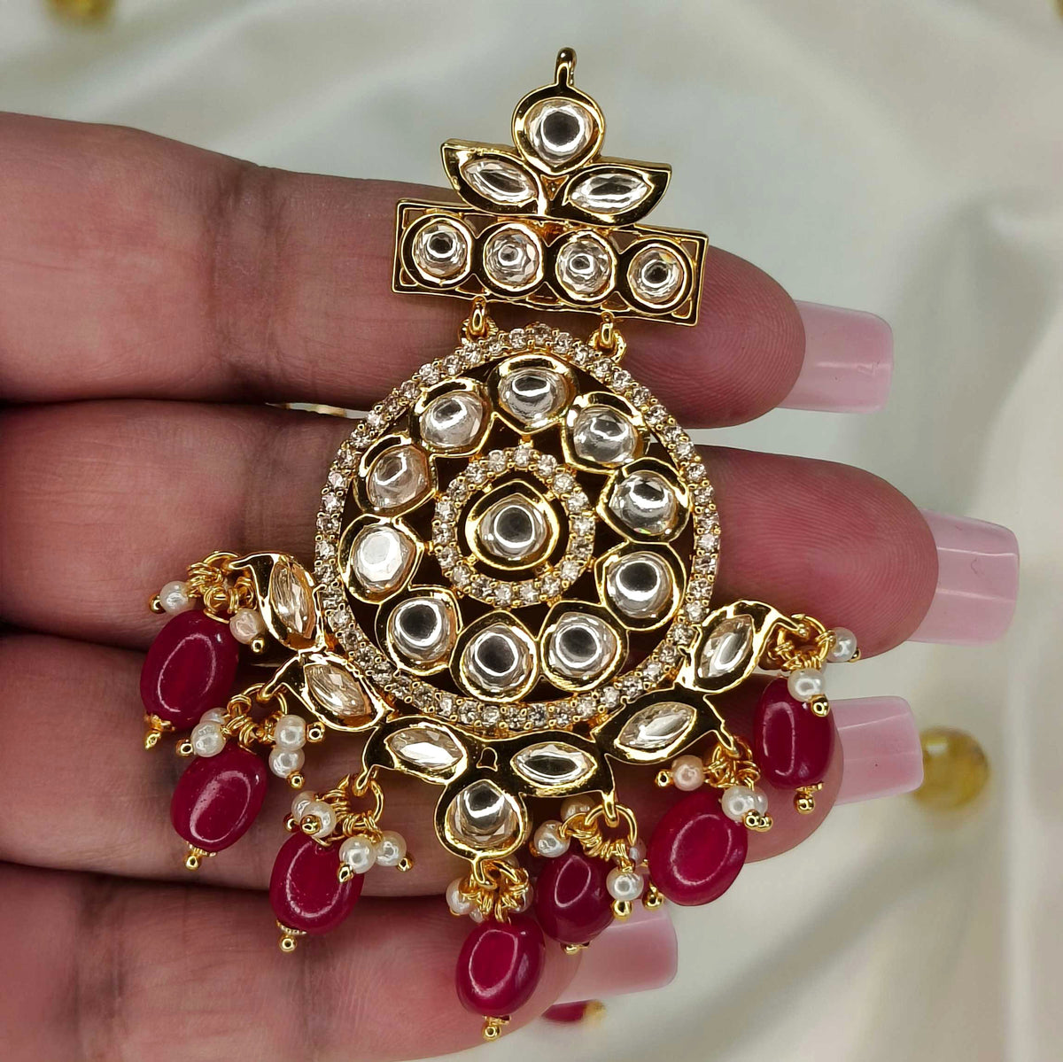 Ashoka Ruby Danglers
