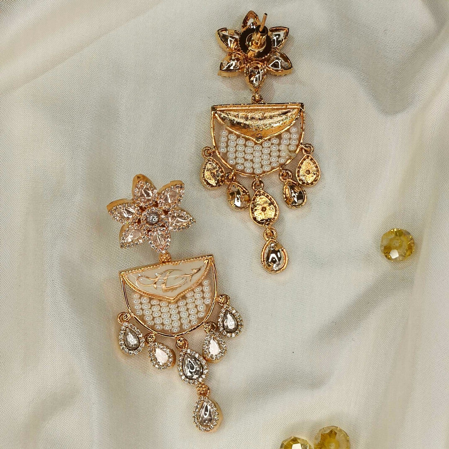 Ulka White Danglers