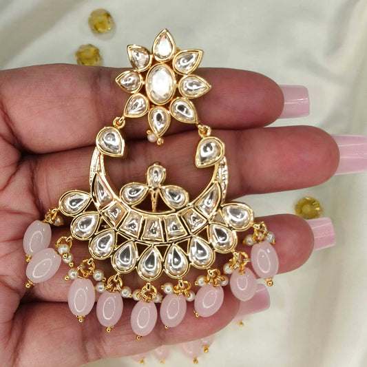 Chandaka Pink Chandbali