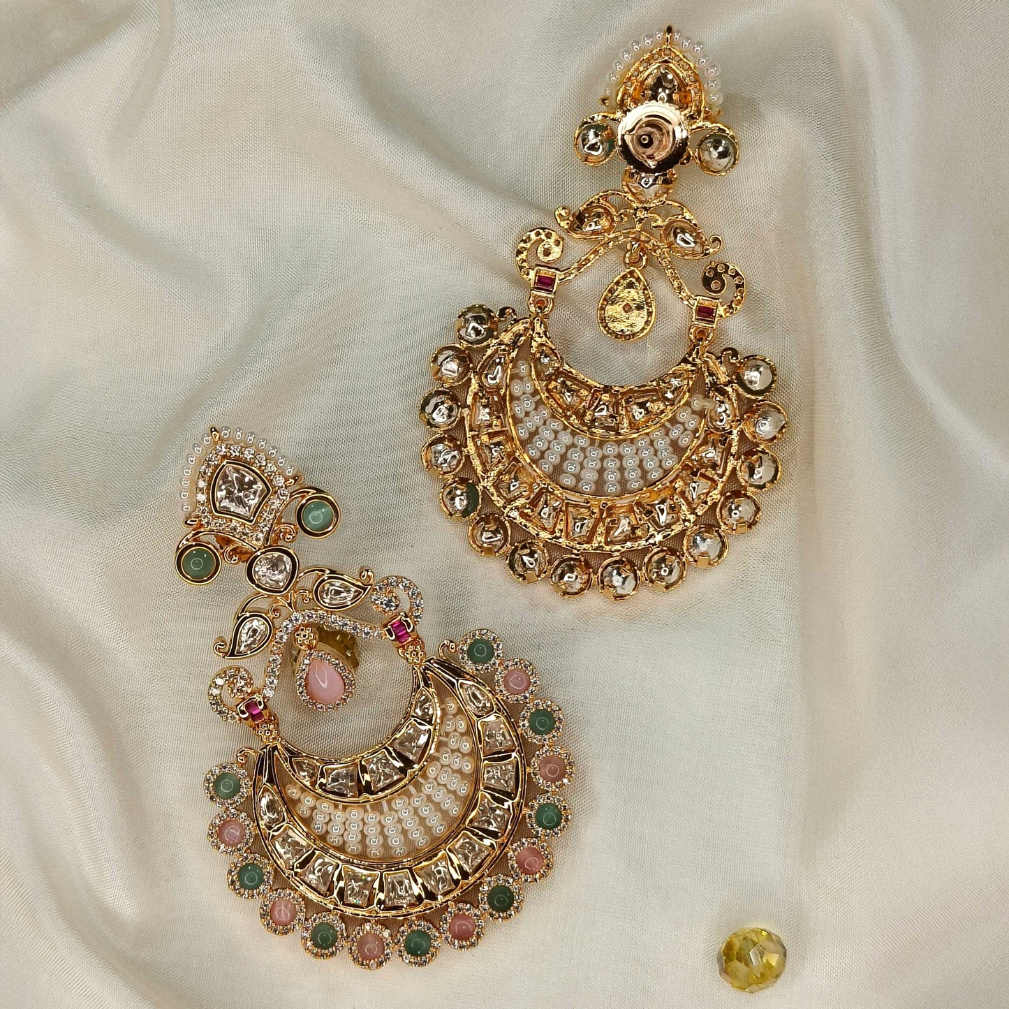 Mint&Pink Kiara Chandbali