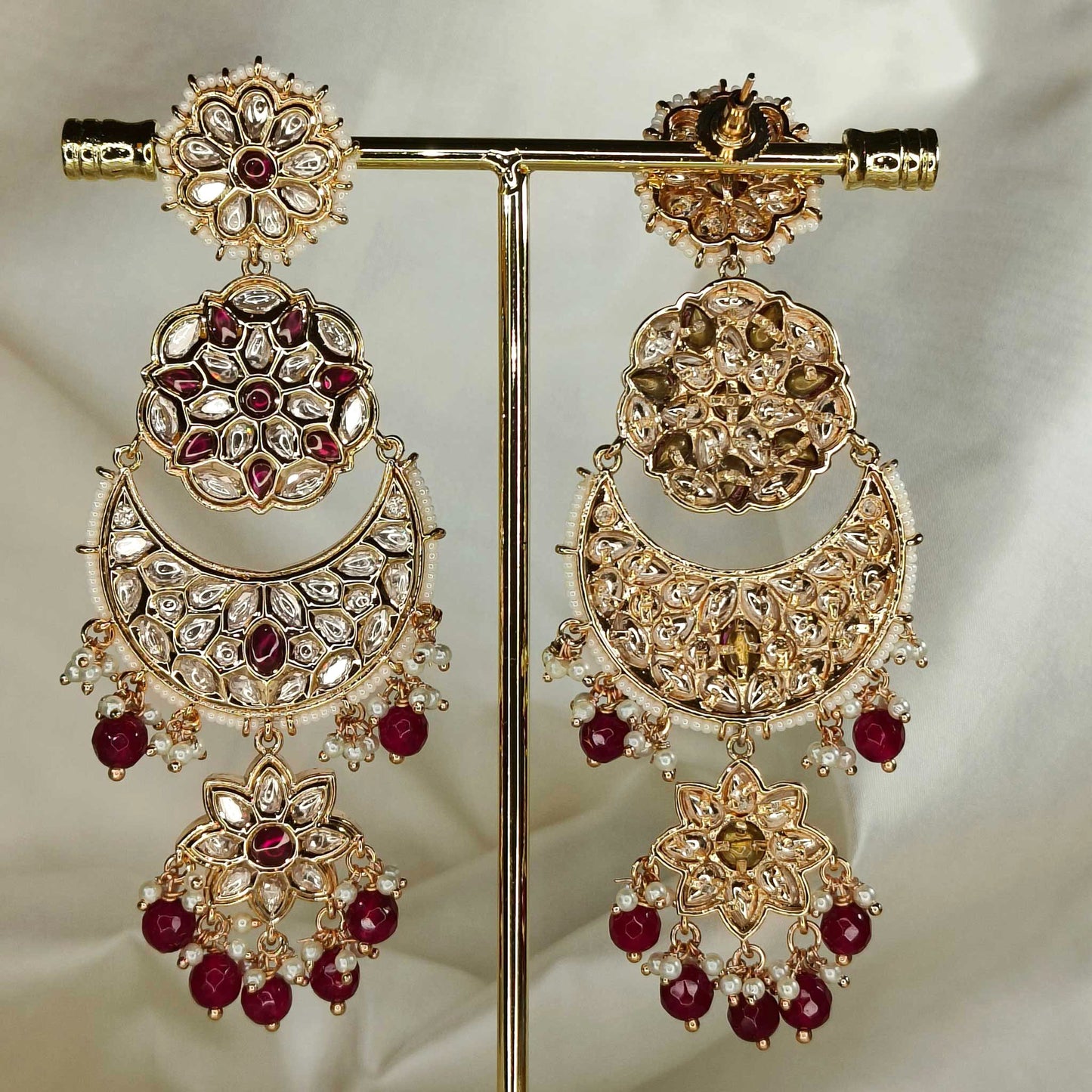 Ruby Kimaya Chandbali