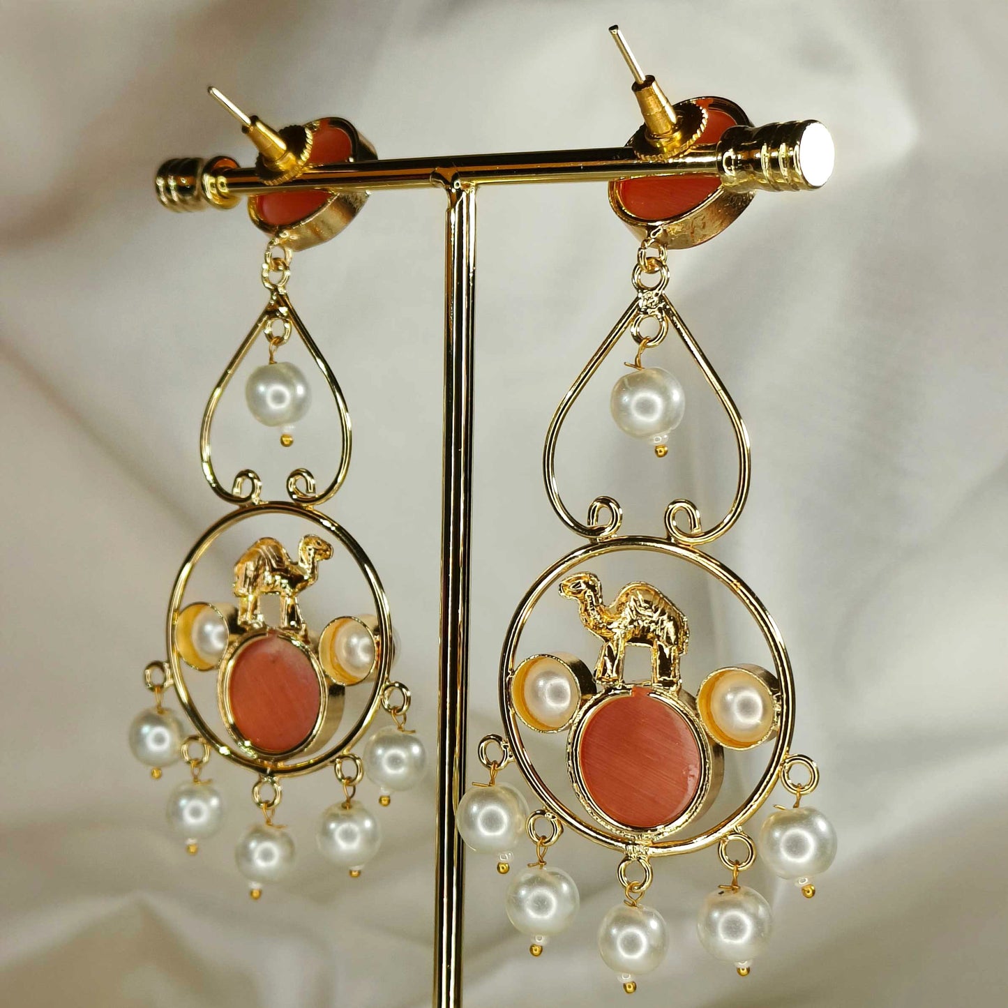 Coral Karabhi Danglers