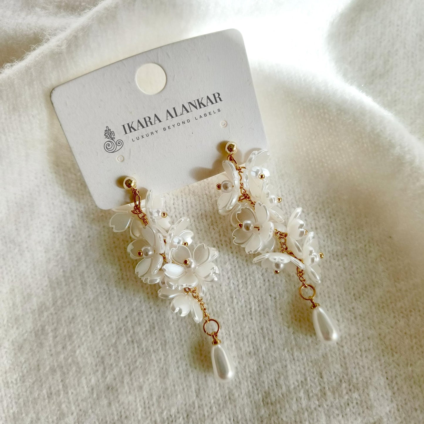 White Cherry Blossom Drops