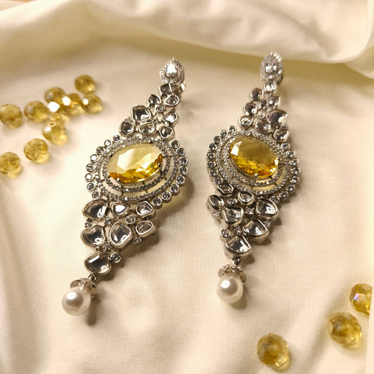 Yellow Topaz Aurelia Danglers