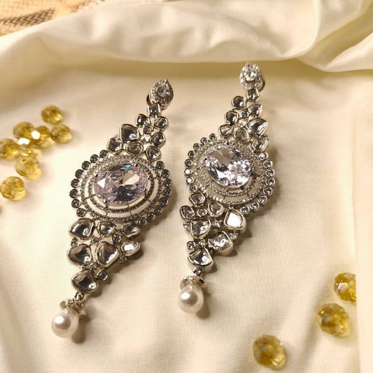 White Zicron Aurelia Danglers