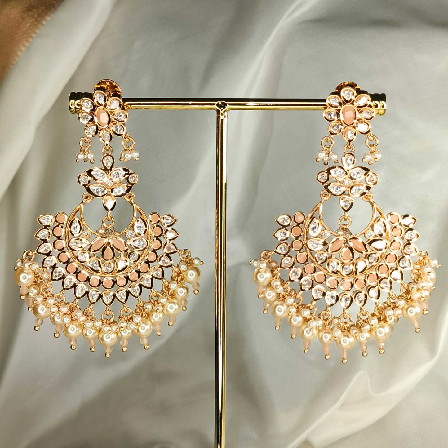 Chitrangada Coral Chandbali