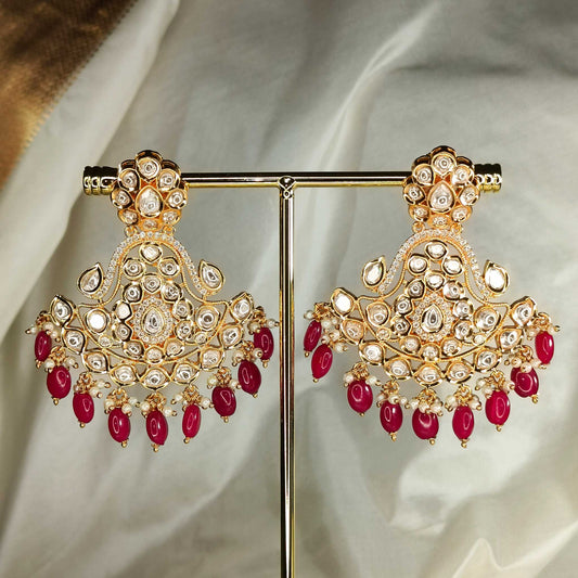 Uttara Ruby Chandbali