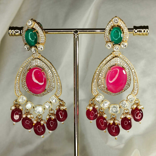Audrey Ruby Emerald Drops