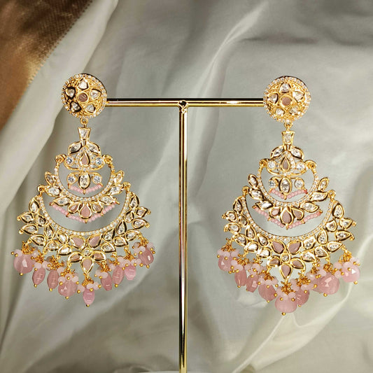 Gulabi Ramayantika Chandbali