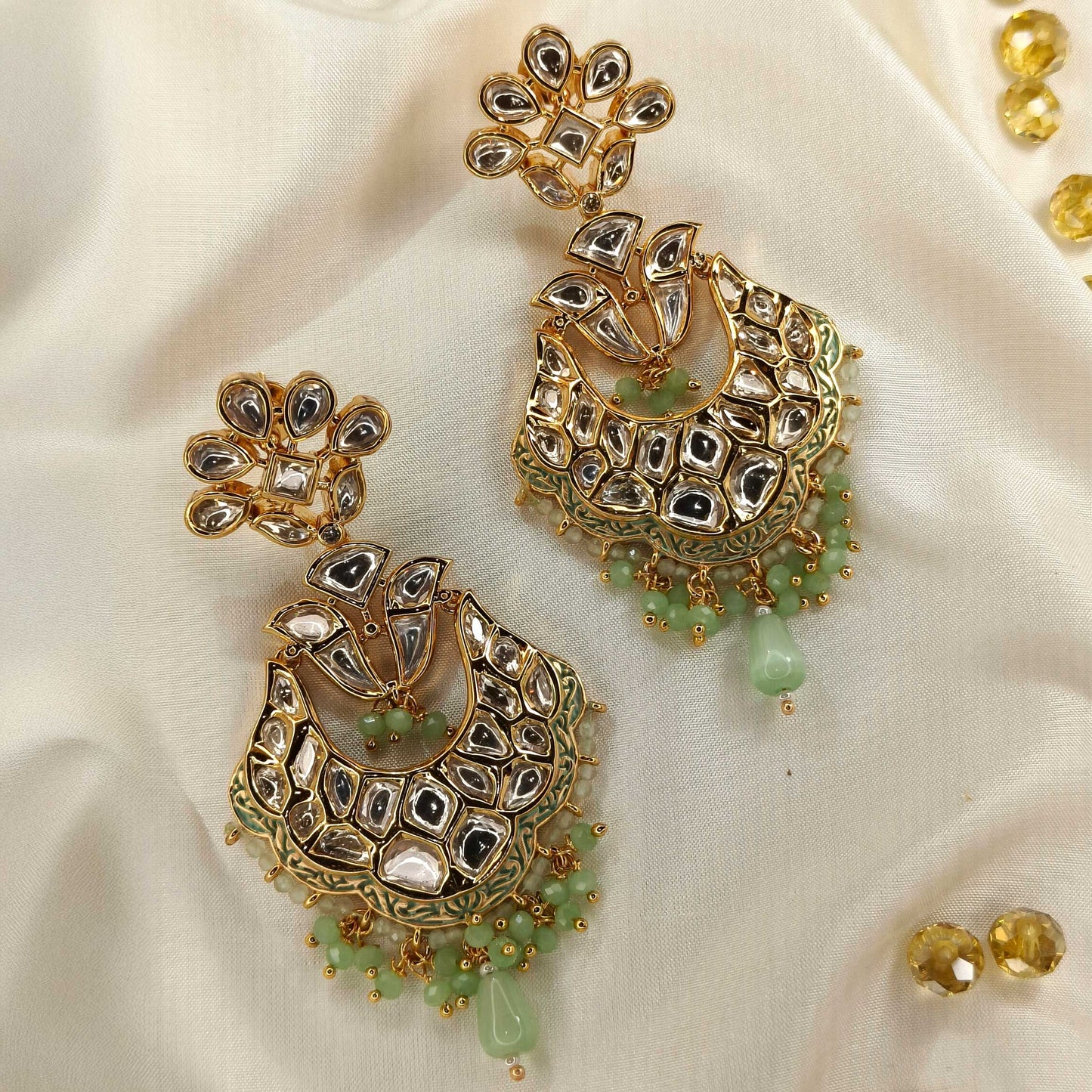 Simhika Mint Chandbali