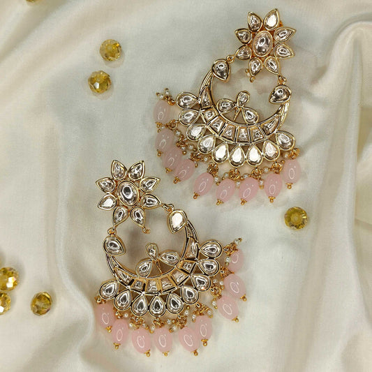 Chandaka Pink Chandbali