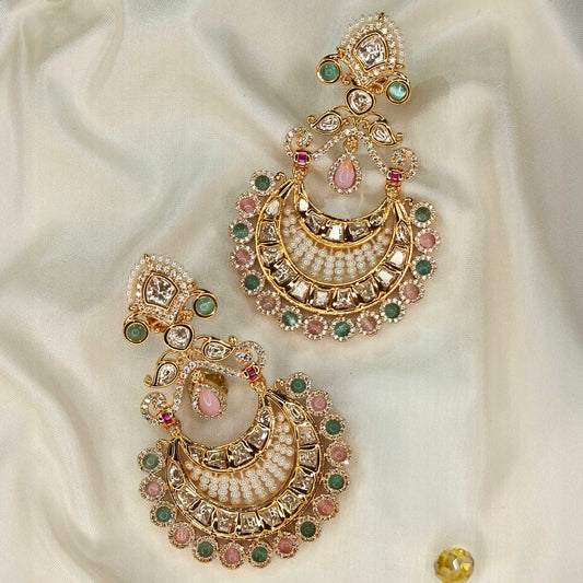 Mint&Pink Kiara Chandbali