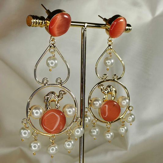 Coral Karabhi Danglers